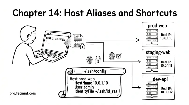 Host Aliasing Chapter 14: SSH Host Aliases and Shortcuts