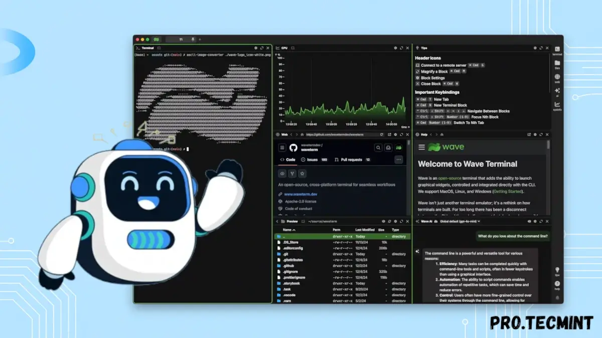 Wave Terminal: The All-in-One Open-Source Terminal with Built-in AI
