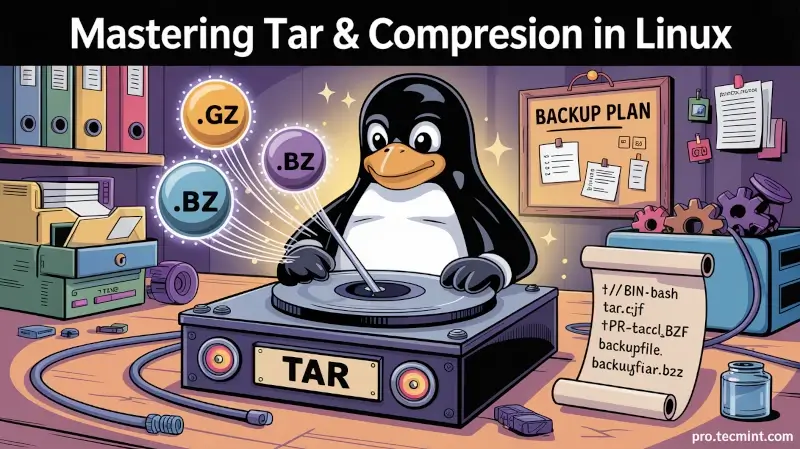 Chapter #9: Compression and Archiving in Linux