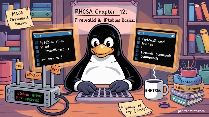Chapter #12: Basics of FirewallD and IPtables