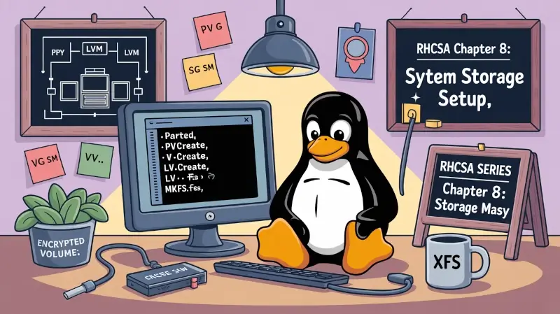 Chapter #8: Setting Up System Storage with LVM and SSM