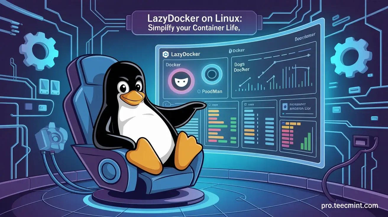 Lazydocker: The Easiest Way to Manage Docker & Podman on Linux