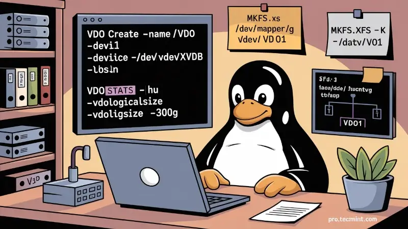 Chapter #16: How to Create a VDO Volume On a Storage Device