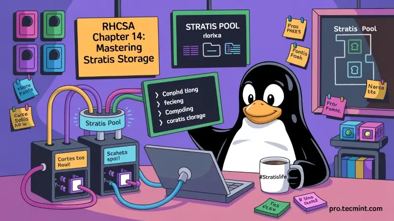 Chapter #14: How to Install Stratis to Manage Layered Local Storage