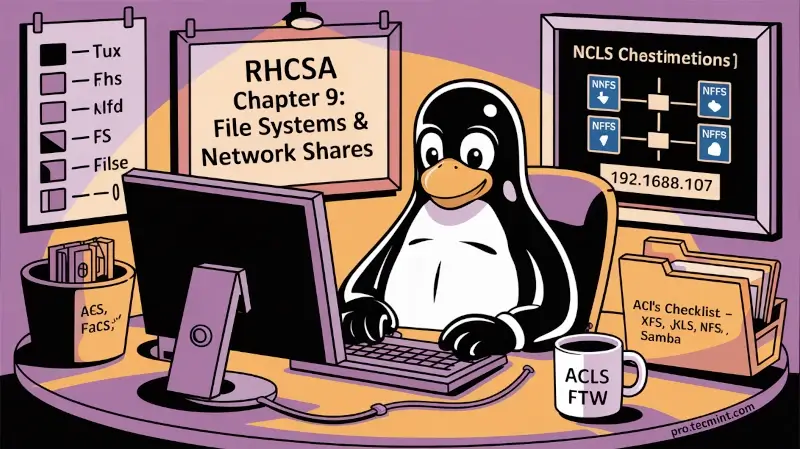 Chapter #9: File System Formats, and Installing & Mounting Network Shares