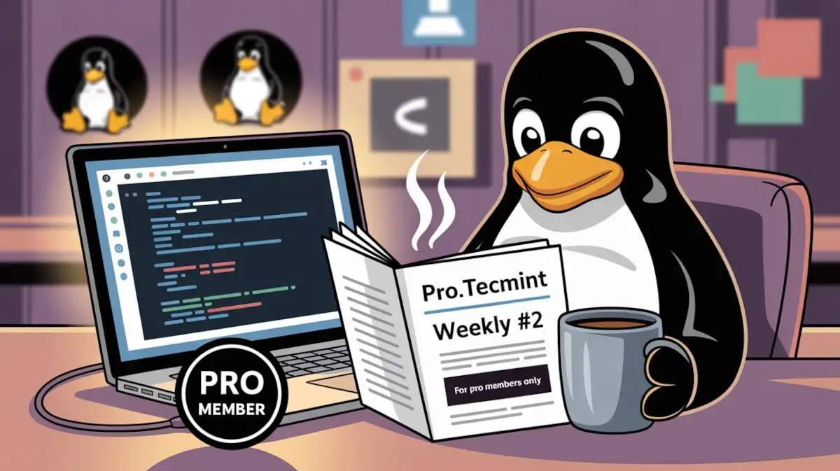 Pro.Tecmint Weekly #2: sed Tips, RHCSA Chapters 7–15, and Upcoming UbuntuHand