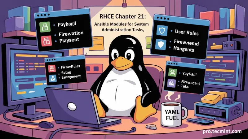 Chapter #21: How to Use Ansible Modules for System Administration Tasks
