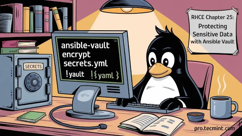 Chapter #25: How to Use Ansible Vault in Playbooks to Protect Sensitive Data