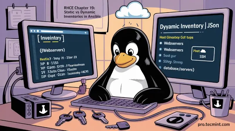 Chapter #19: How to Use Static and Dynamic Inventories in Ansible