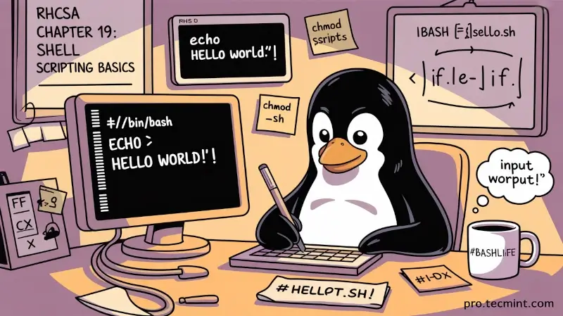 Chapter #19: How to Create Simple Shell Scripts in Linux
