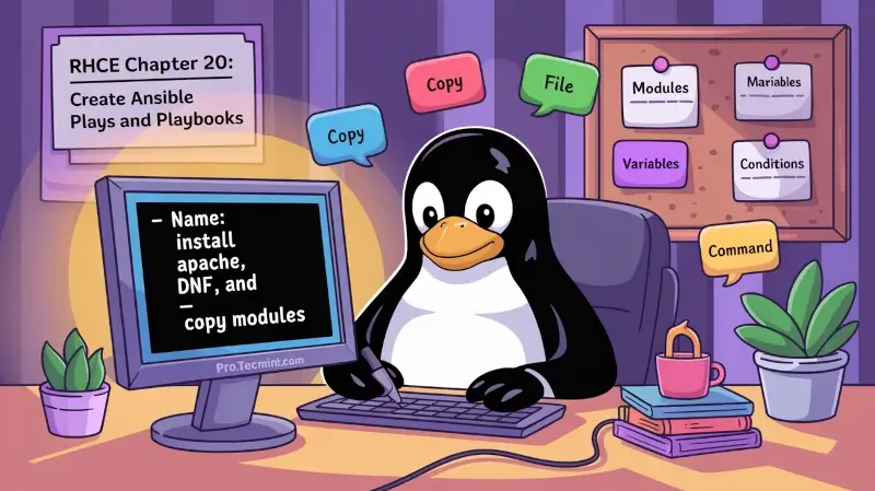 Chapter #20: How to Create Ansible Plays and Playbooks