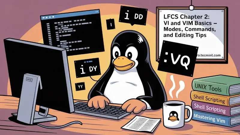 Chapter #2: Mastering Vi/Vim Command-Line Text Editor