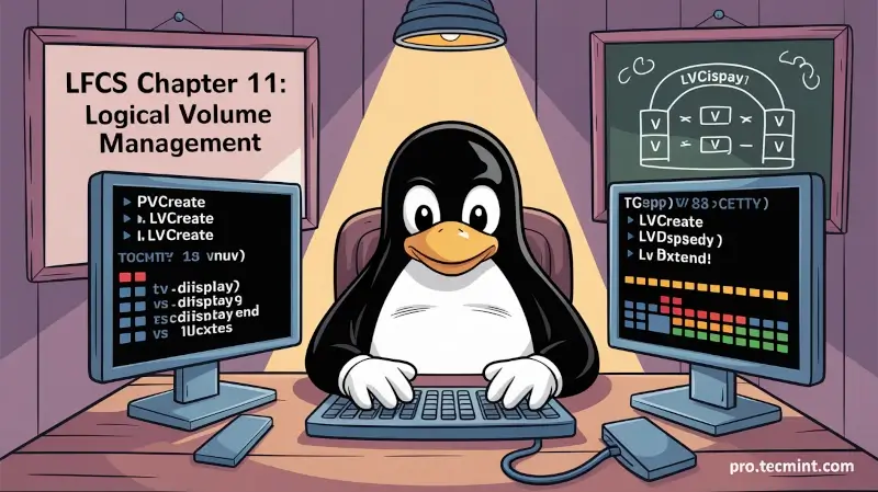 Chapter #11: Create, Resize & Mount LVM Volumes in Linux
