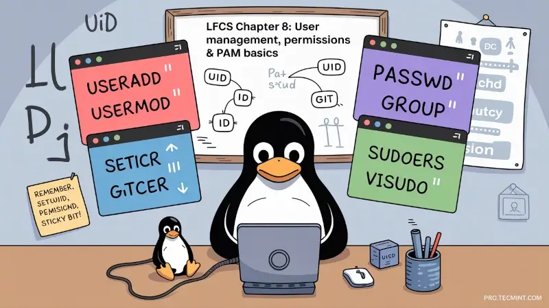 Chapter #8: Managing Users, Groups, Permissions, and PAM Security