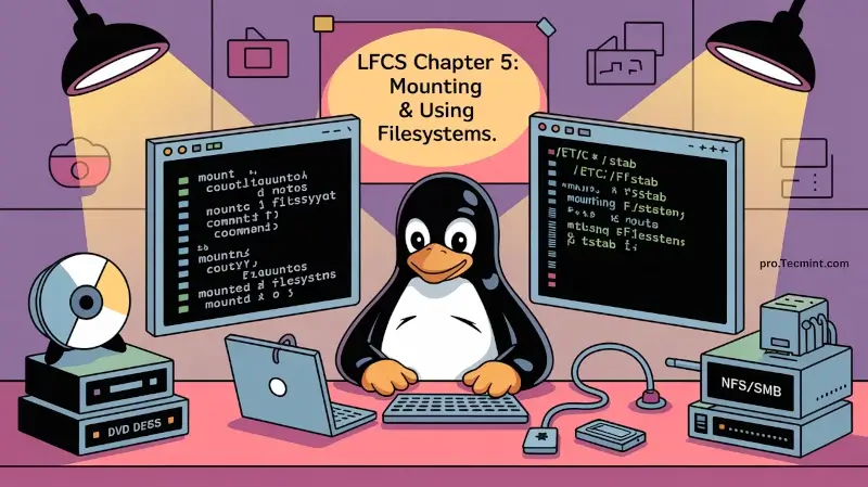 Chapter #5: Mount and Unmount Filesystems in Linux