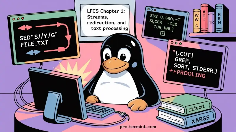 Chapter #1: Linux I/O Streams, Redirection, and Text Processing