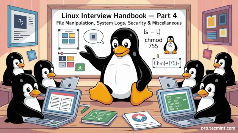 Part #4: File Manipulation, System Logs, Security, and Miscellaneous (80–99 Questions)
