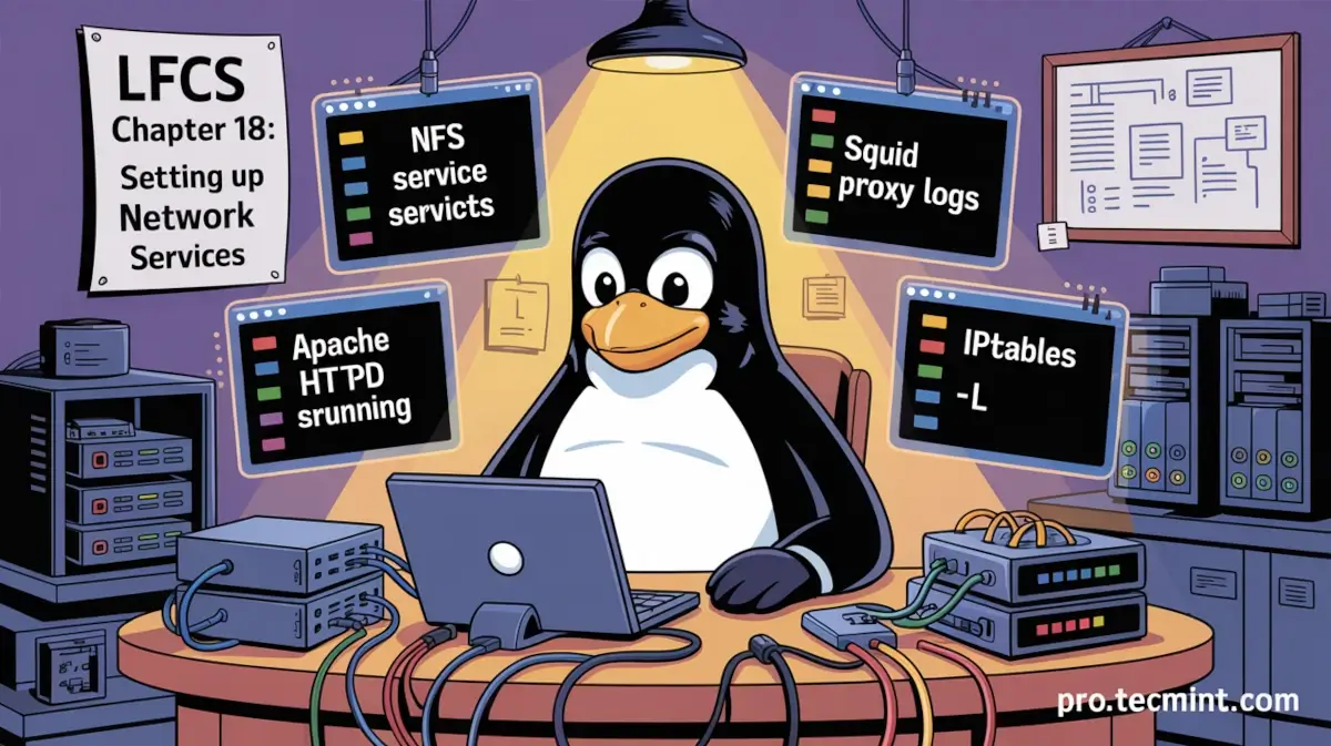 Chapter #18: Setting Up Network Services in Linux