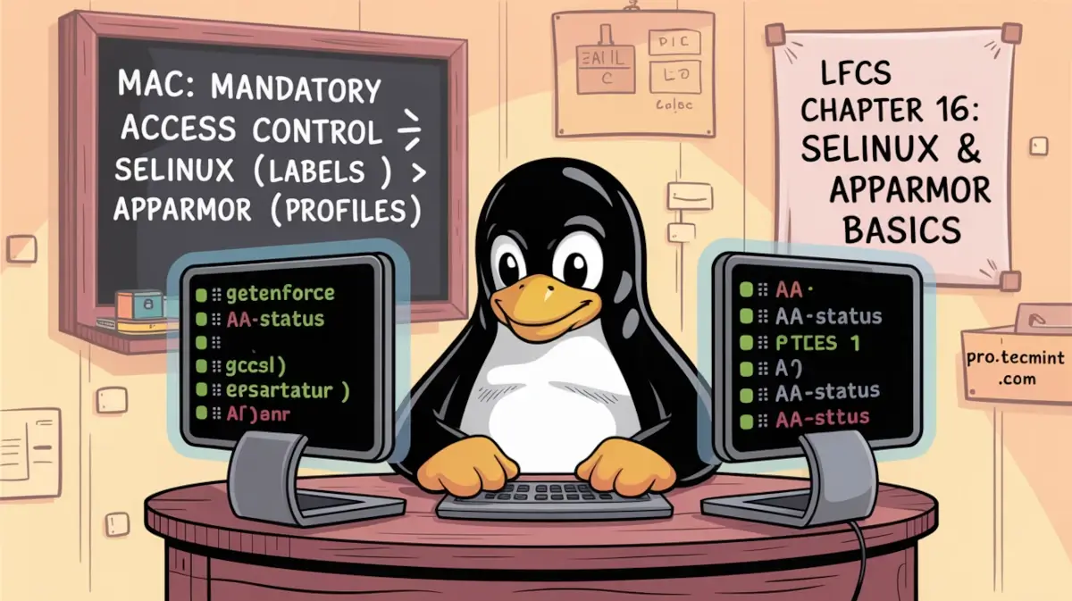 Chapter #16: How SELinux and AppArmor Improve Linux Security
