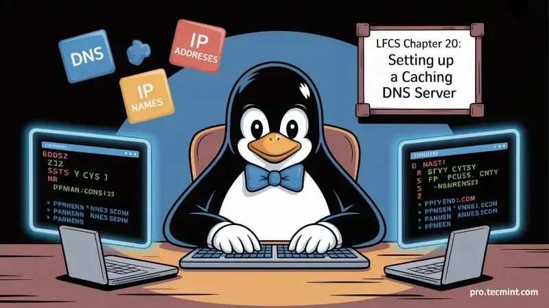 Chapter #20: Setting Up a Caching DNS Server