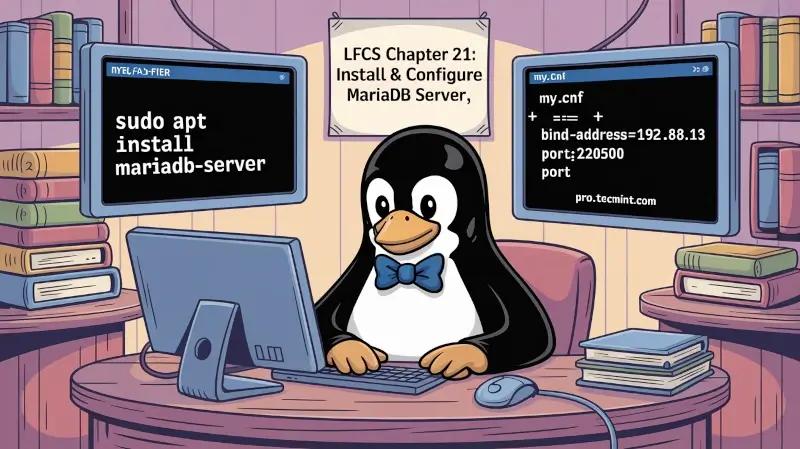 Chapter #21: Installing and Configuring a MariaDB Server