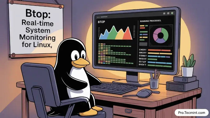 btop: Modern Linux Monitor
