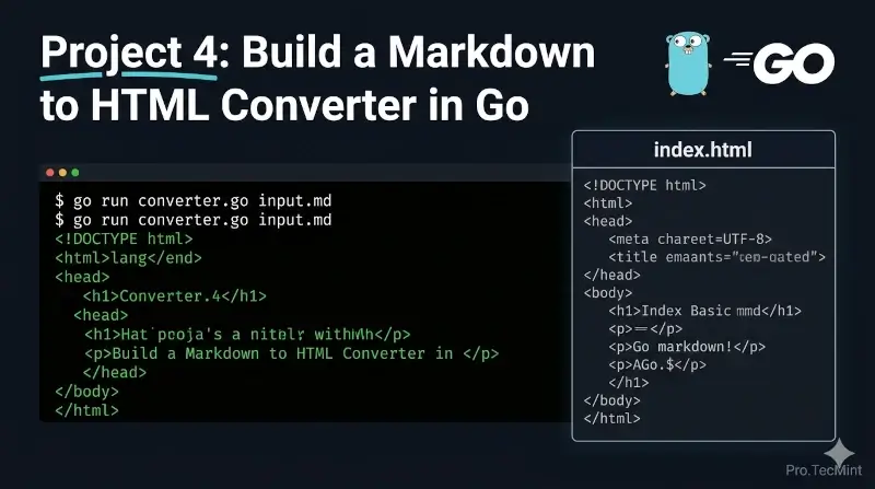 Project 4: Build a Markdown to HTML Converter