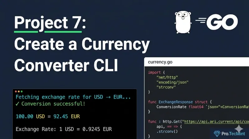 Project 7: Building a Currency Converter Tool in Go