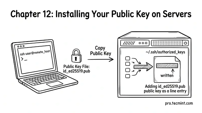 Chapter 12: Installing SSH Public Keys on Remote Servers