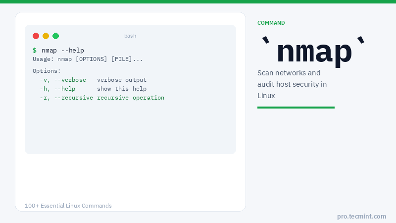 Lesson 90: nmap Command