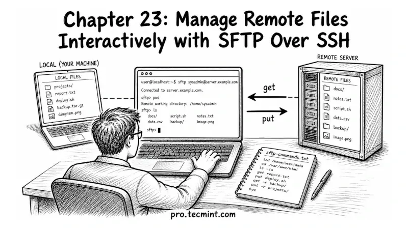 Chapter 23: Manage Remote Files Interactively with SFTP