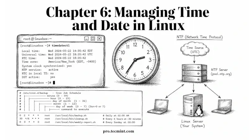 Chapter 6: Managing Time and Date in Linux