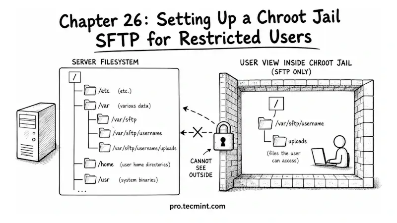 Chapter 26: Setting Up a Chroot Jail SFTP for Restricted Users
