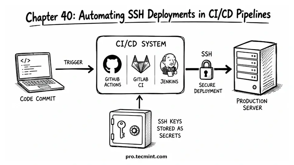 Chapter 40: Automating SSH Deployments in CI/CD Pipelines