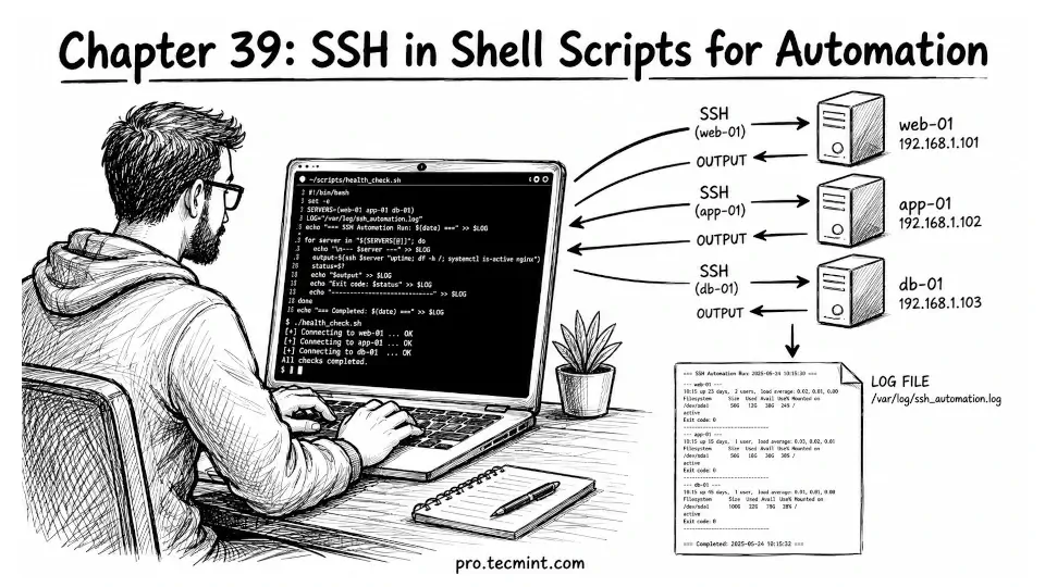 Chapter 39: SSH in Shell Scripts for Automation