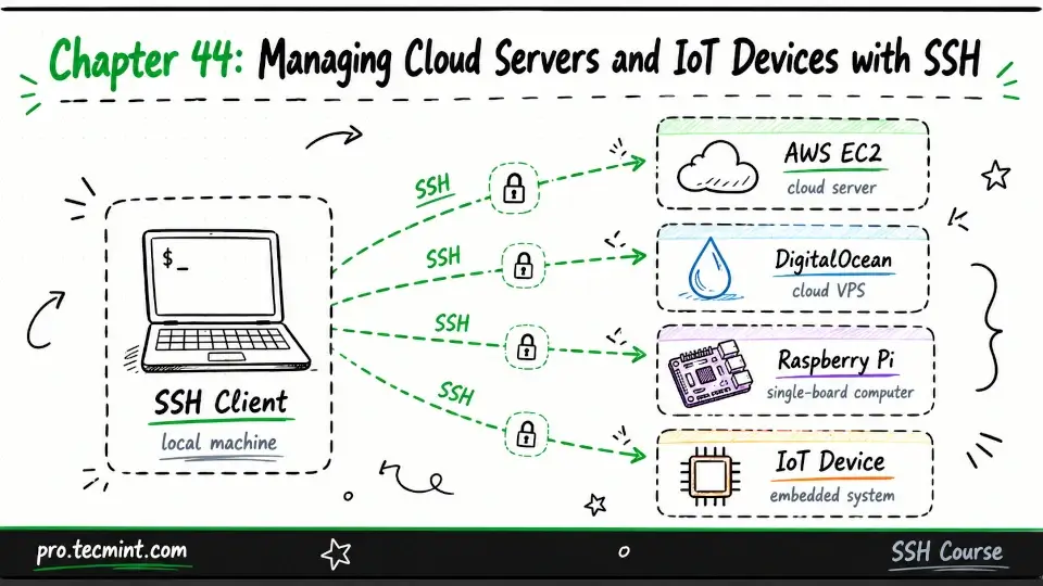 Chapter 44: Managing Cloud Servers and IoT Devices with SSH