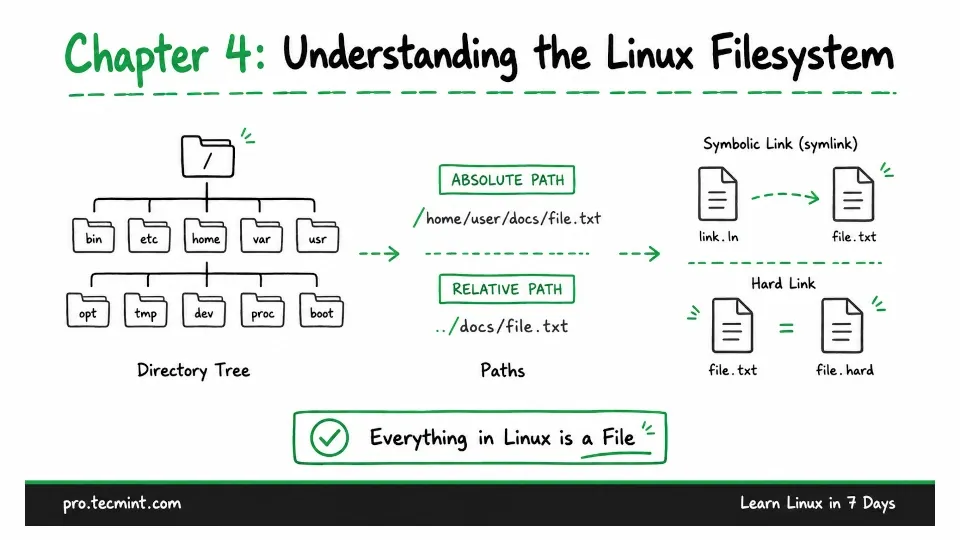 Chapter 4: Understanding the Linux Filesystem