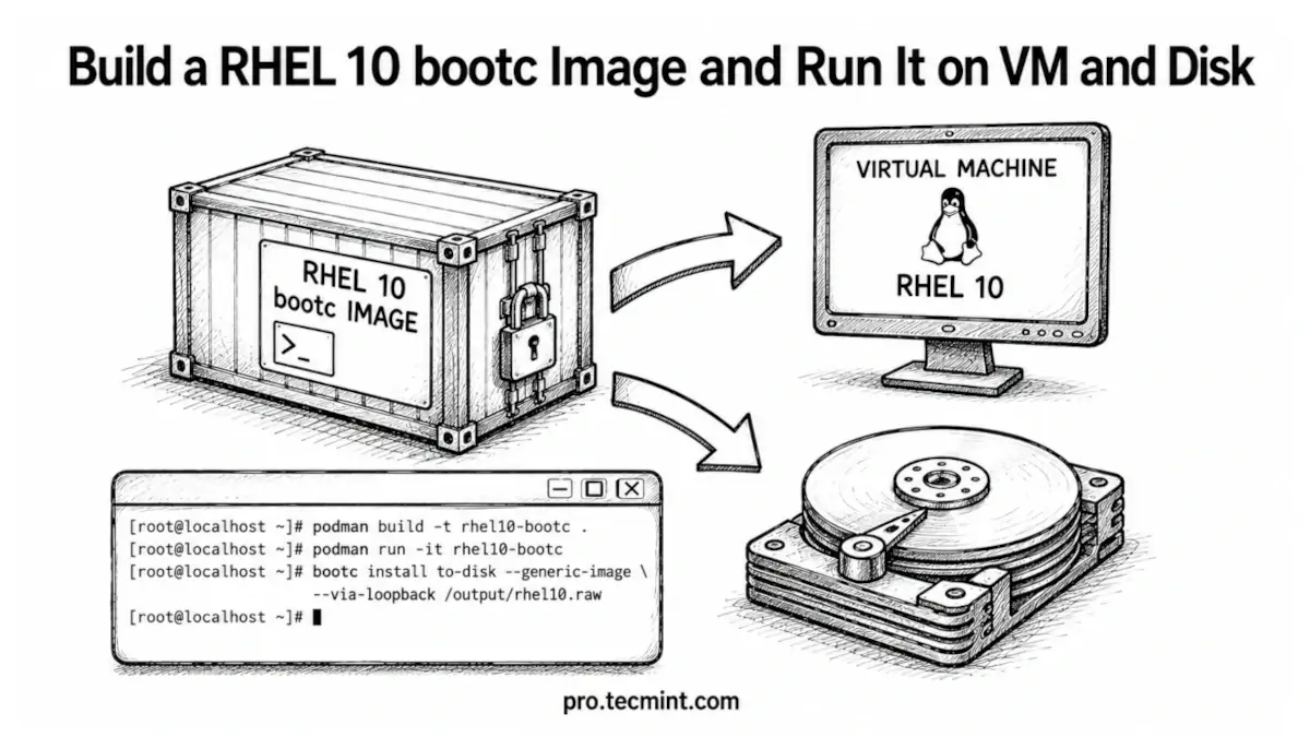 Create a RHEL 10 bootc Image and Deploy to VM and Disk