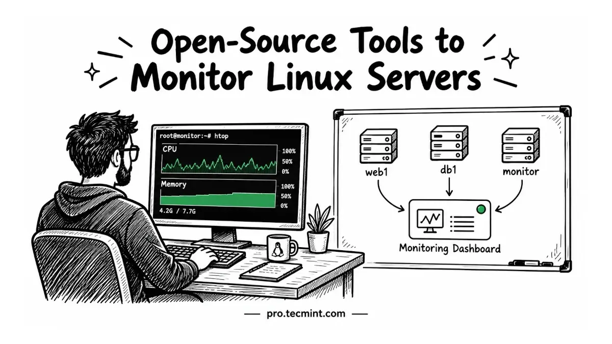 6 Open-Source Tools to Monitor Linux Servers