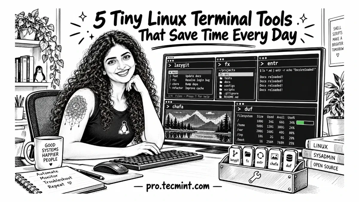 5 Tiny Linux Terminal Tools That Save Time Every Day