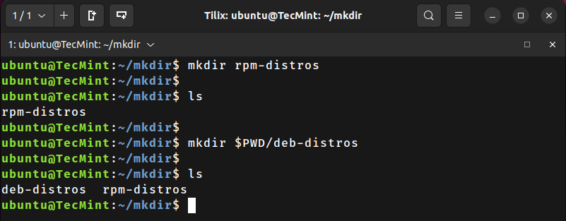 Complete Guide to mkdir Command in Linux with Examples